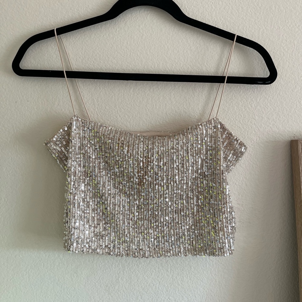 Windsor glitter top